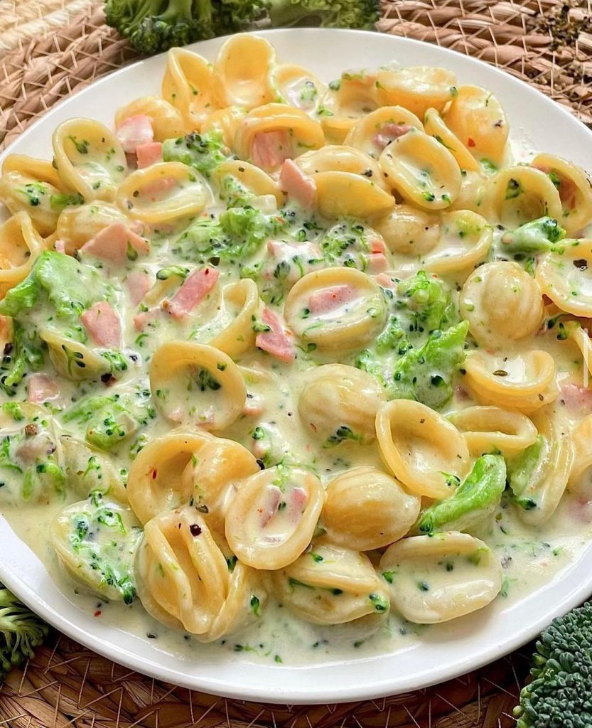 Brokkoli Schinken Pasta – Tortekuchen