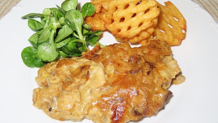 Sahne-Zwiebel-Schnitzel – Tortekuchen