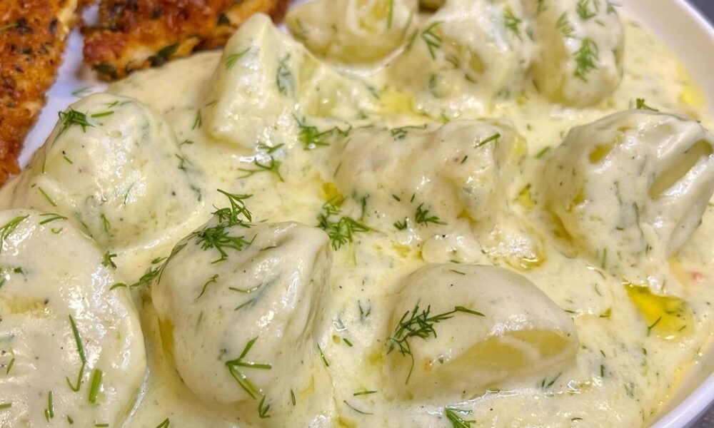 Lachs mit Knoblauchbutter und Zitrone – Tortekuchen