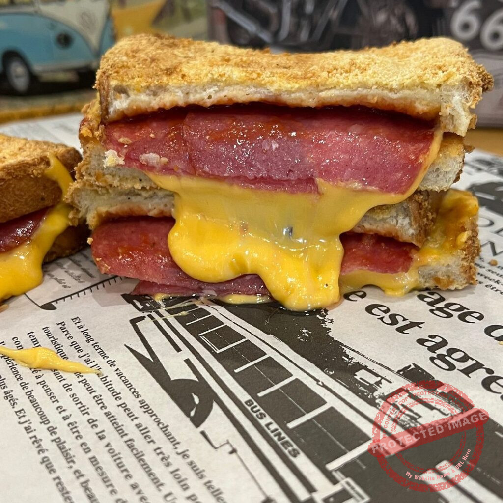 Melted Cheese Toast aus dem Airfryer – Tortekuchen Melted Cheese Toast aus dem Airfryer – Tortekuchen